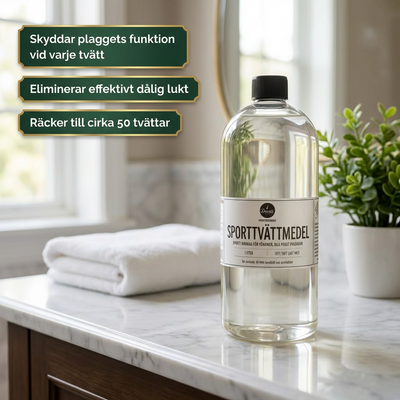 Sporttvätt 50 tvättar