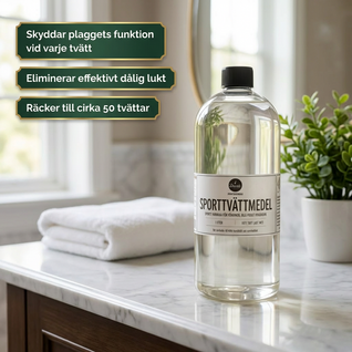 Sporttvätt 50 tvättar