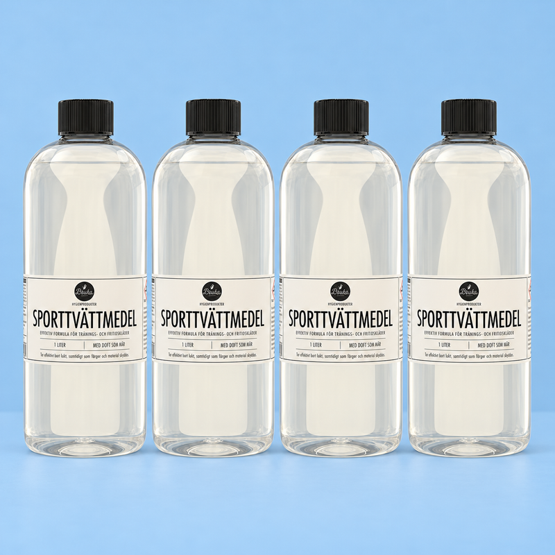 Sporttvätt Storpack 4 x 1L