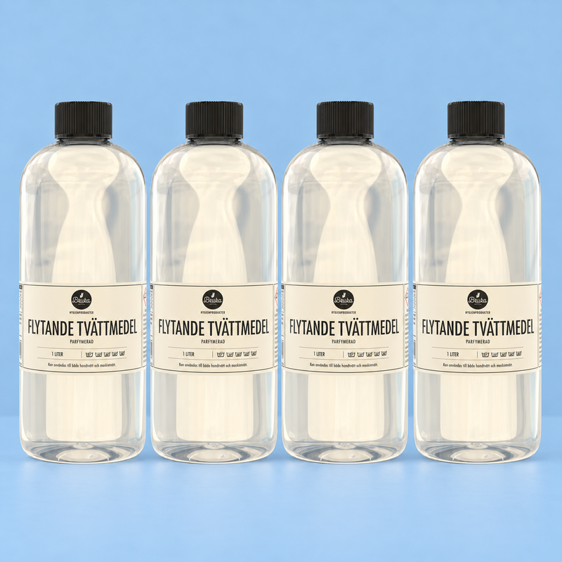 Tvättmedel Storpack 4 x 1L